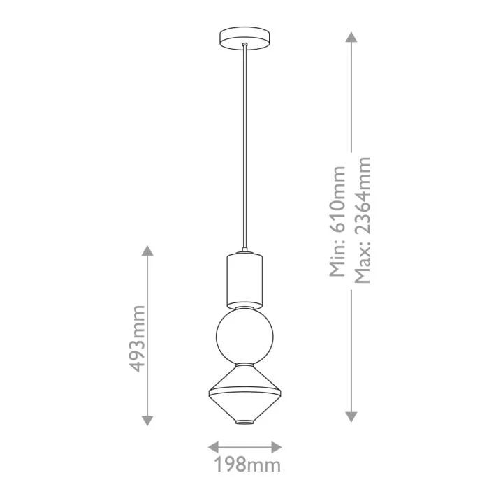 Lampe Suspension Japonaise