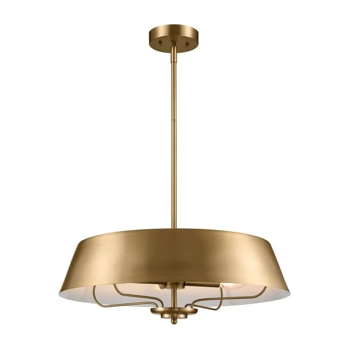 Lustre Suspension Retro Chic Doré