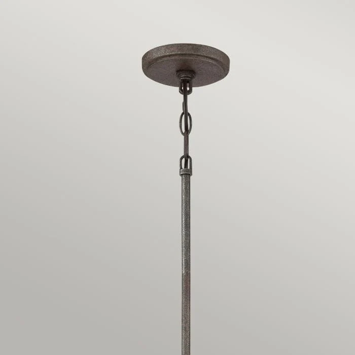 Luminaire Suspension Rustique en Bois