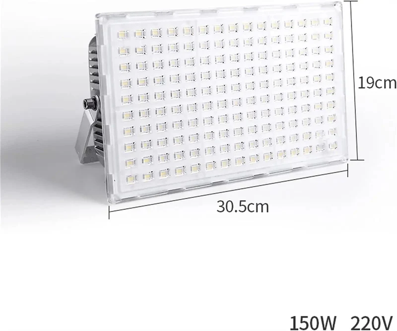 Built Tough Outdoor LED Flood Lights With Adjustable Bracket, Hella Bright Die Cast Aluminum Security Lamp For Yard Driveway And Garage, No Fuss Wall Or Ceiling Install, Rock Solid Weatherproof Design