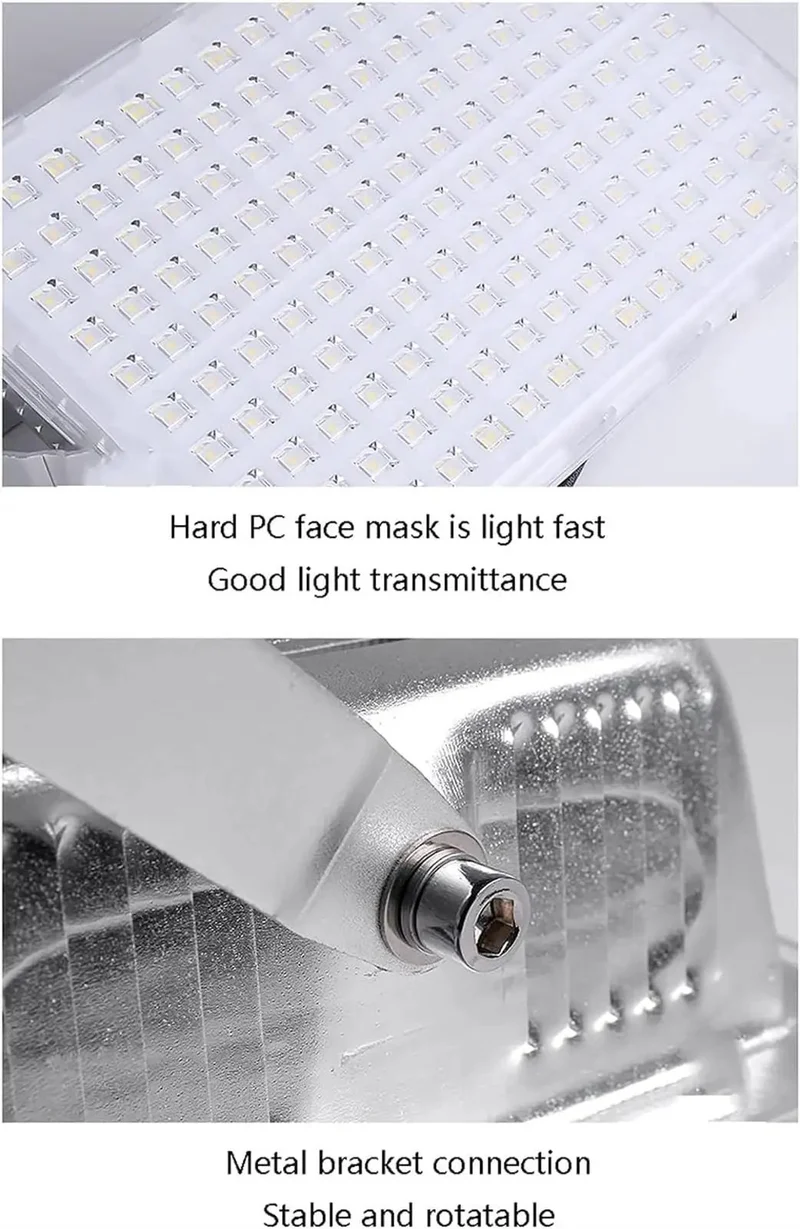 Built Tough Outdoor LED Flood Lights With Adjustable Bracket, Hella Bright Die Cast Aluminum Security Lamp For Yard Driveway And Garage, No Fuss Wall Or Ceiling Install, Rock Solid Weatherproof Design