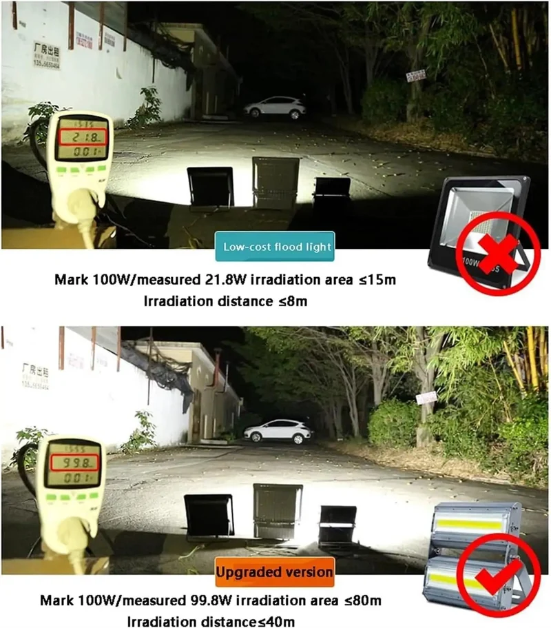 Tough As Nails Outdoor Led Flood Lights Delivering Rock Solid Security With IP67 Waterproof Build And Blazing Bright Warm White Glow Perfect For Protecting Your Farmyard Driveway Or Workshop At One Hundred Or One Fifty Watts