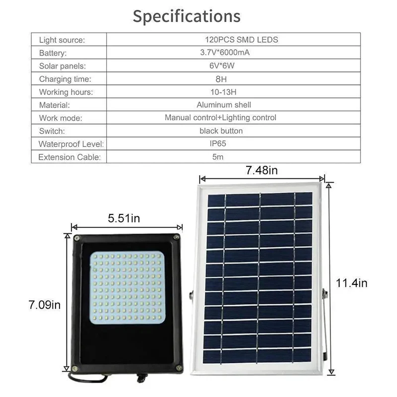 Hella Bright Solar Floodlight With 120 Led And 960 Lumens Supercharge Your Yard Nighttime Coverage Smooth Remote Setup Heavy Duty Weatherproof Design For Easy Garden Illumination Real Game Changer For Zero Hassle Lighting