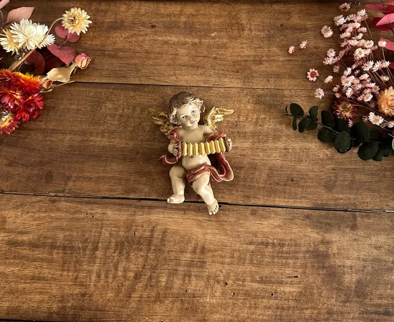 Angelot musicien accordéon