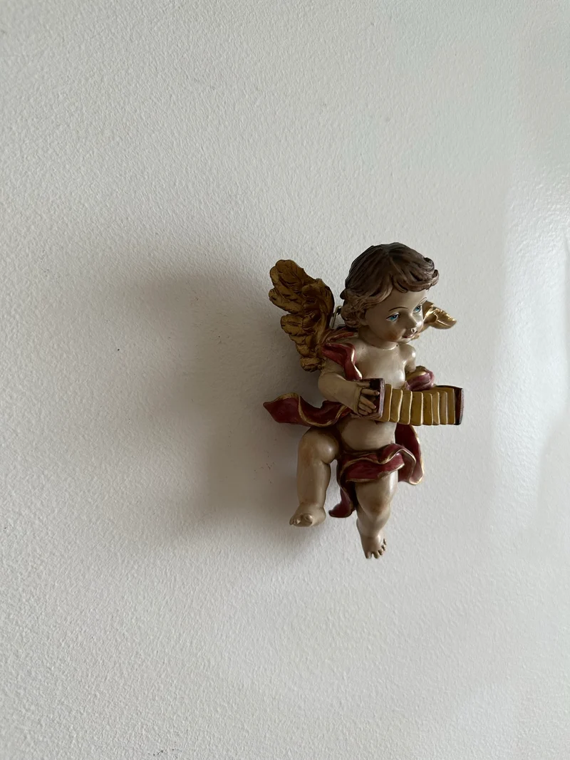 Angelot musicien accordéon