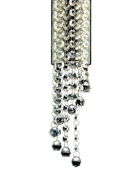 Suspension design GOCCE-1 cristal taillé