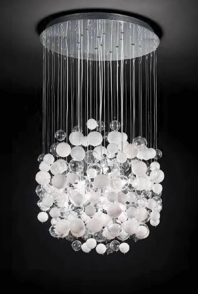 Suspension BOLLICINE verre soufflé