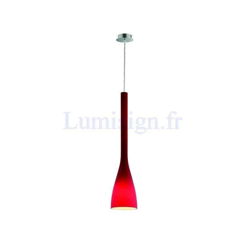 Suspension FLUT-P noire, blanche ou rouge