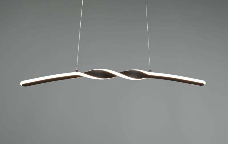 Suspension Noire Arc Pour Table