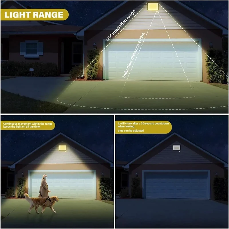 Hella Bright Led Flood Light With Adjustable Pir Motion Sensor For Outdoor Indoor Security Lighting Upgraded Heavy Duty Wall Mount Delivers Top Tier Warm White Illumination Snappy Setup And Knockout Performance Perfect For Driveways And Yards Tonight