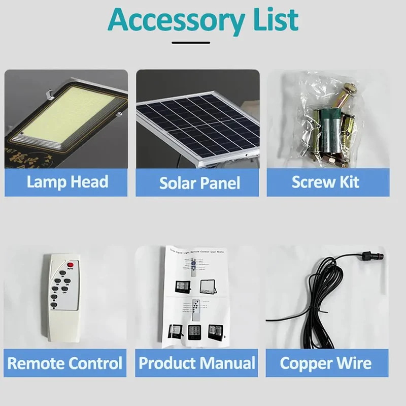 Heavy Duty 1000W Solar Street Light With Knockout Brightness And Remote Control Dusk To Dawn Sensor IP67 Waterproof Outdoor Floodlight For Yards Streets And Driveways Durable And Dang Reliable