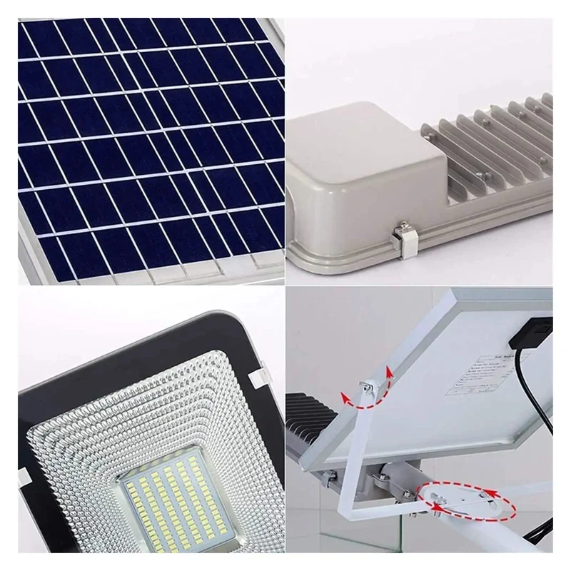 Heavy Duty Solar Flood Light Featuring Dusk To Dawn Sensor And Wireless Remote Built Tough As Nails With No Sweat Weatherproof Shield Perfect For Lighting Up Your Backyard Patio Or Driveway