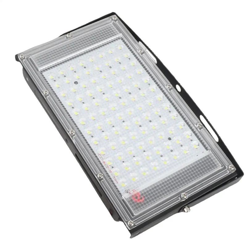 Hella Durable 100W LED Floodlight Panel With IP66 Weatherproof Housing For Campsites Driveway Tasks And Emergency Backup Lighting That Truly Gets Things Done