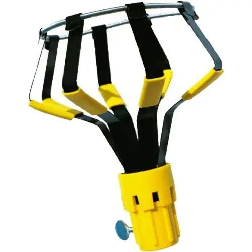 Heavy Duty Rugged Grip For Hassle Free Changing Of Floodlight Bulbs With Extended Reach Pole Ideal For Outdoor Tactical Work Pack Of Six Solid Yellow Handles Built Tough In Usa For Smooth Socket Access And Safe Maintenance Without Any Sweat