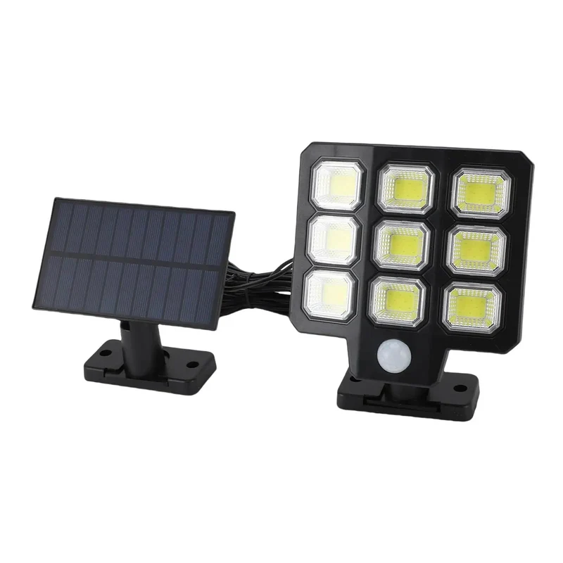 King Size Solar Floodlight For Your Driveway Or Patio 240 Led Crisp White Glow With A Massive 270 Degree Beam And No Sweat Setup For Rugged Security That Absolutely Slaps