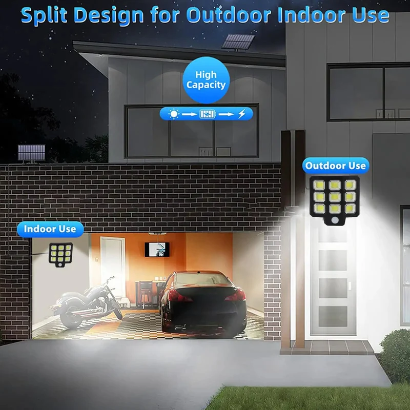 King Size Solar Floodlight For Your Driveway Or Patio 240 Led Crisp White Glow With A Massive 270 Degree Beam And No Sweat Setup For Rugged Security That Absolutely Slaps