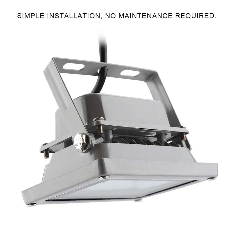 Killer RGB LED Flood Light For Outdoor Garden Security And Patio Setup With Easy Remote Control And 10 Watt Energy Catcher Total Backyard Glow Weather Proof Heavy Duty Lamp
