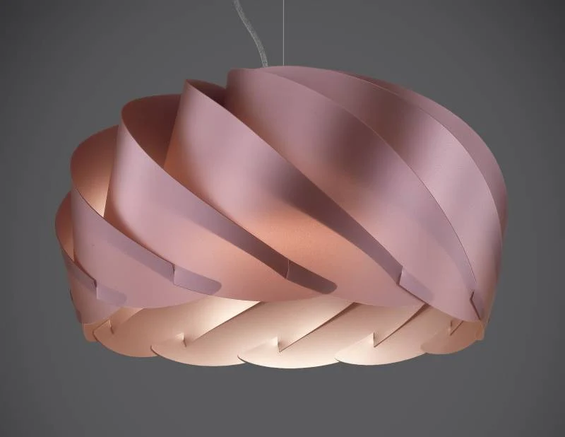 Suspension polilux HALF Ø 26, 42 ou 55 cm rose