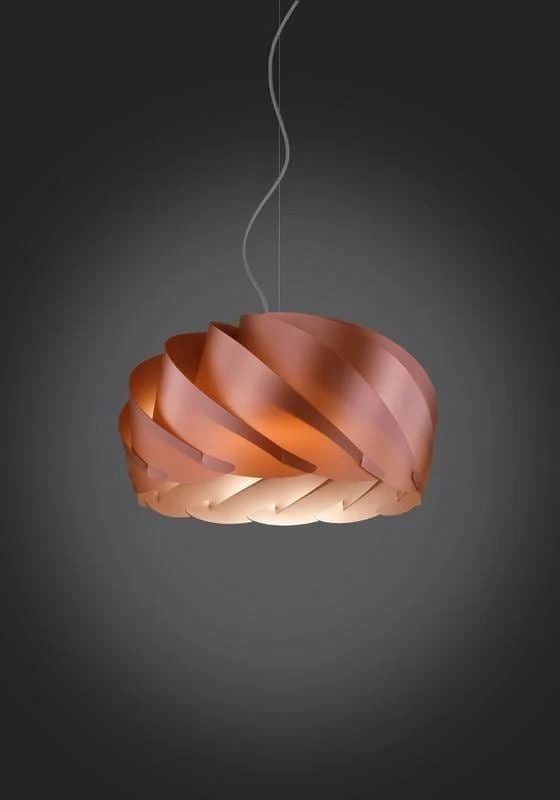 Suspension polilux HALF Ø 26, 42 ou 55 cm cuivre
