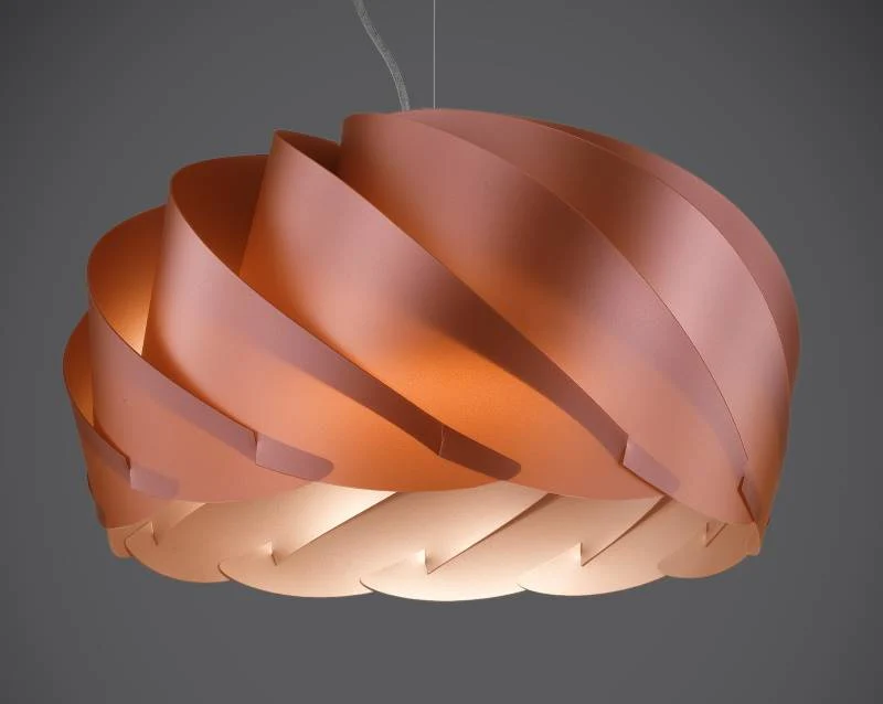 Suspension polilux HALF Ø 26, 42 ou 55 cm cuivre