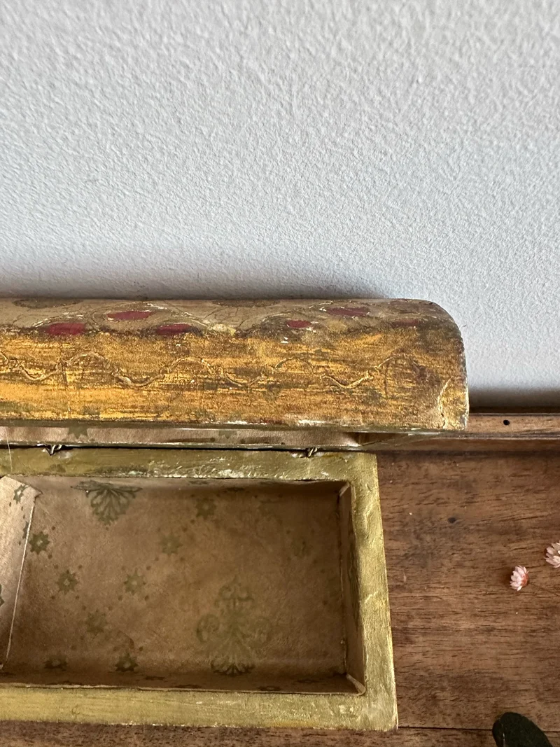 Coffret en bois vénitien