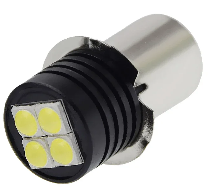 Ampoule LED P13,5S 4.5V pour lampe de poche Maglite