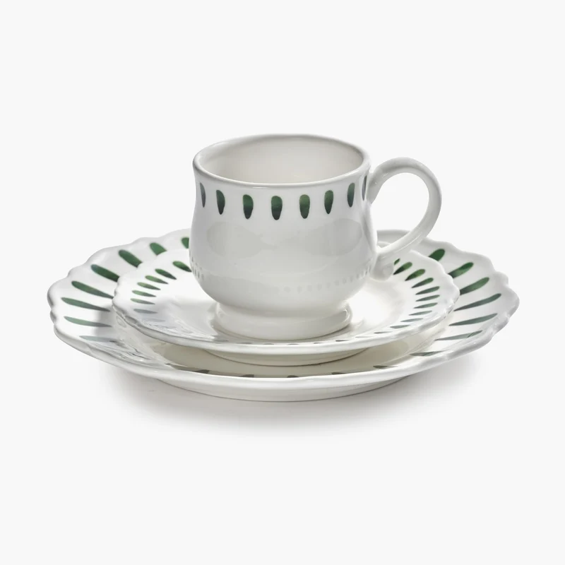 Serax Charly Cappuccino Cup with Saucer
