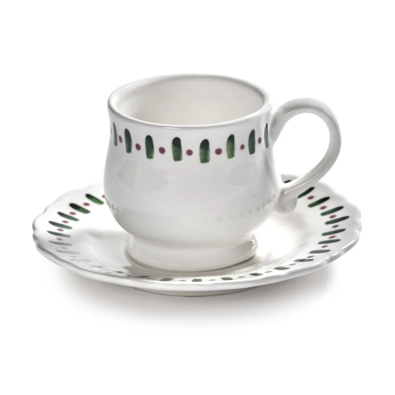 Serax Charly Cappuccino Cup with Saucer