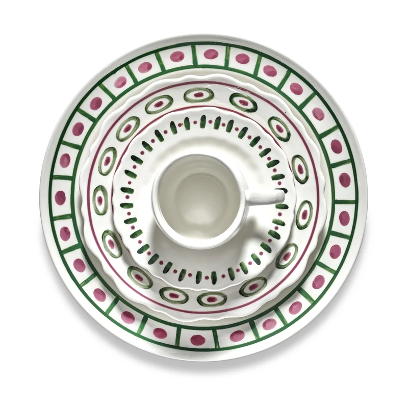 Serax Charly Cappuccino Cup with Saucer