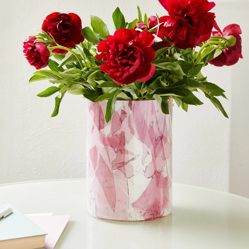 Stories of Italy Pink Large Vase