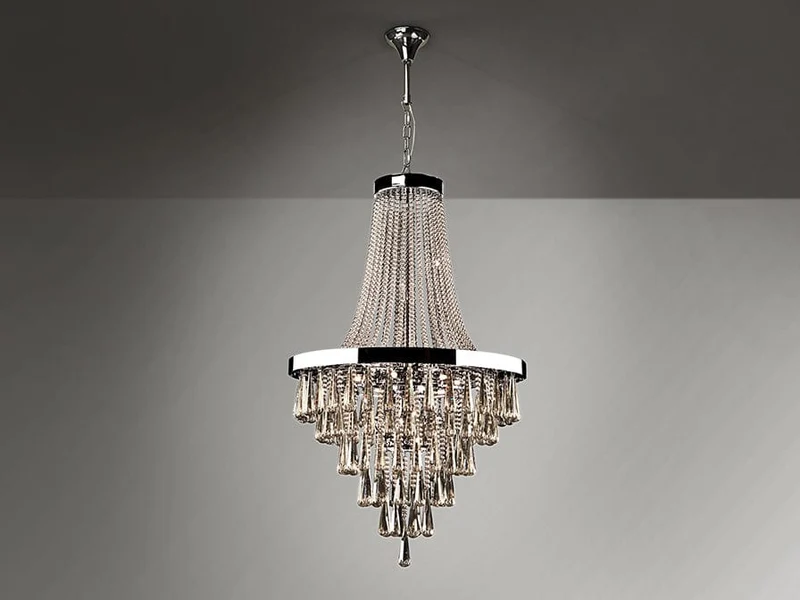 Lustre Palais Argent