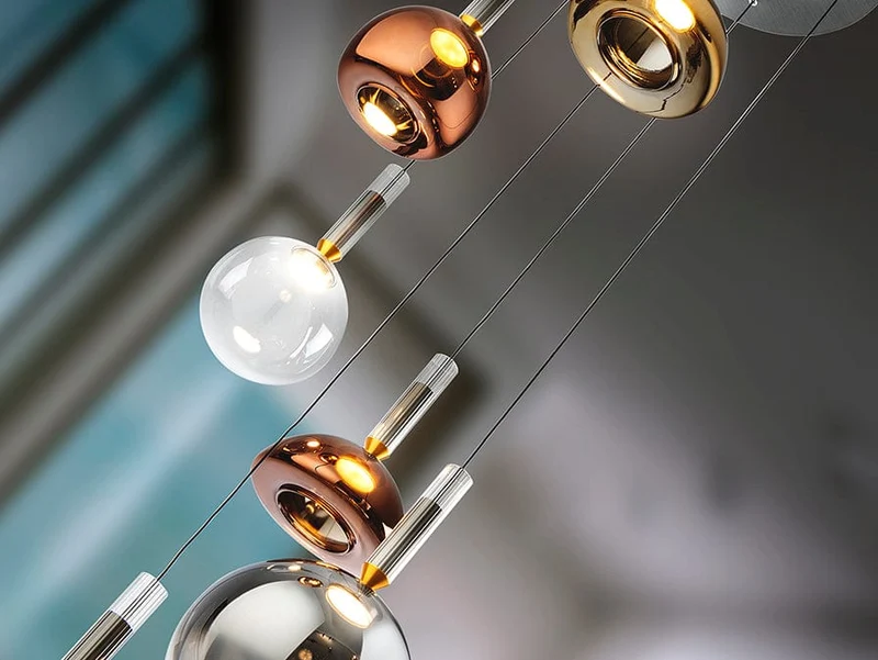 Haut Plafond Lustre Suspensions