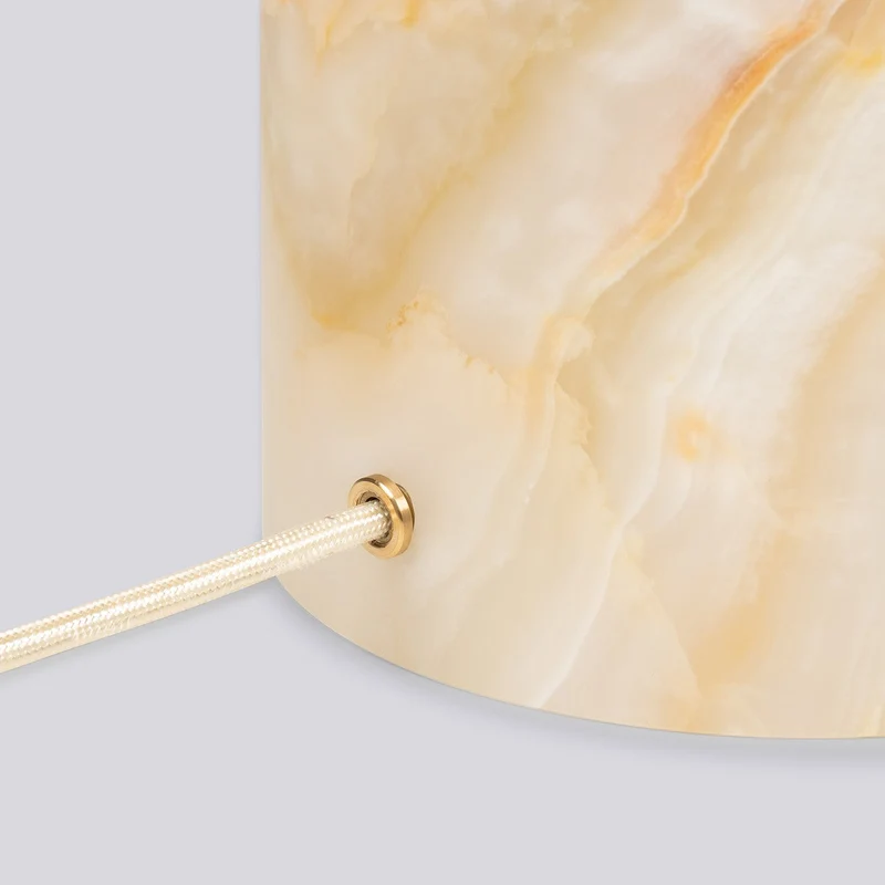 Stories of Italy Marble & Onyx Pillar Lamp