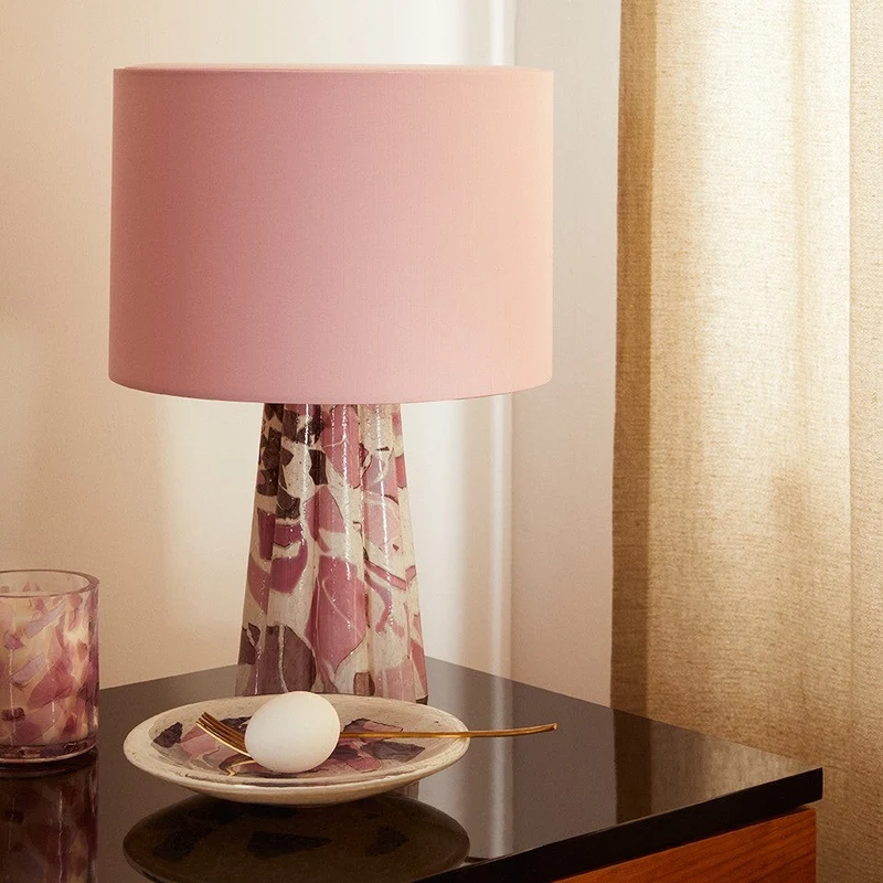 Stories of Italy Pink Bucket Lamp