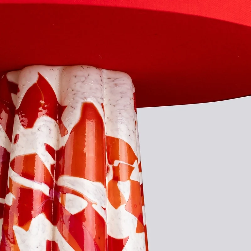 Stories of Italy Red Bucket Lamp