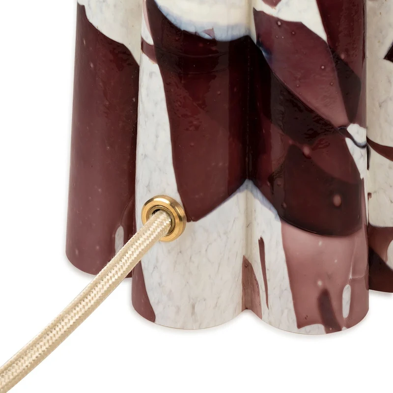 Stories of Italy Purple Bucket Lamp