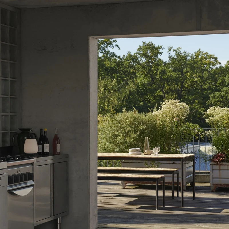 &Tradition Ville Outdoor Dining Table AV26