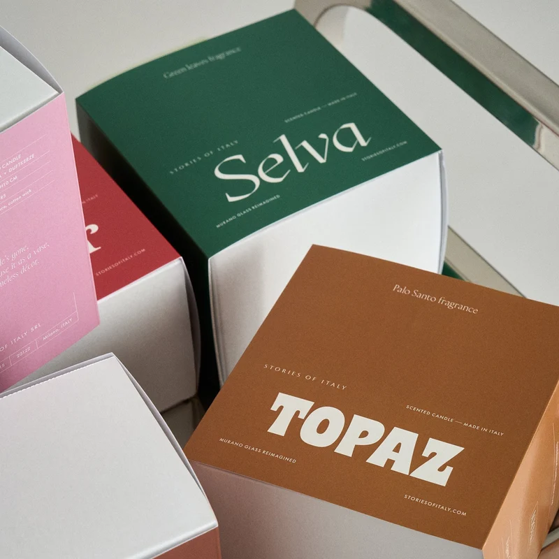 Stories of Italy Selva Candle