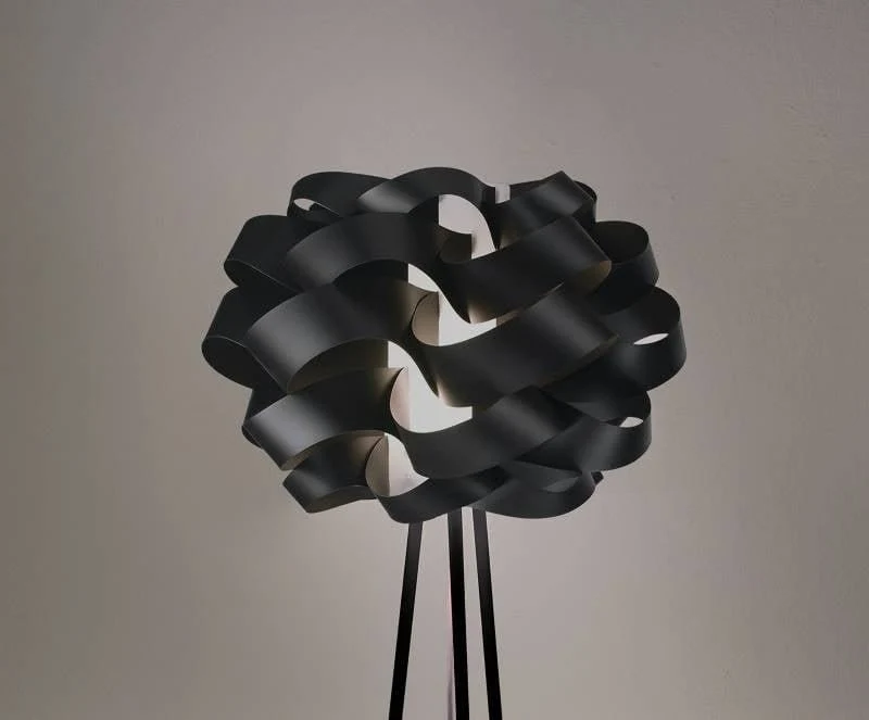 Lampadaire trépied polilux CLOUD noir