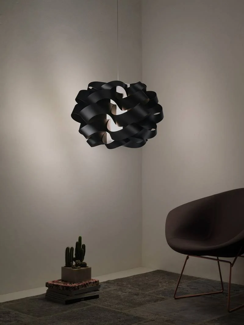 Suspension polilux CLOUD noire