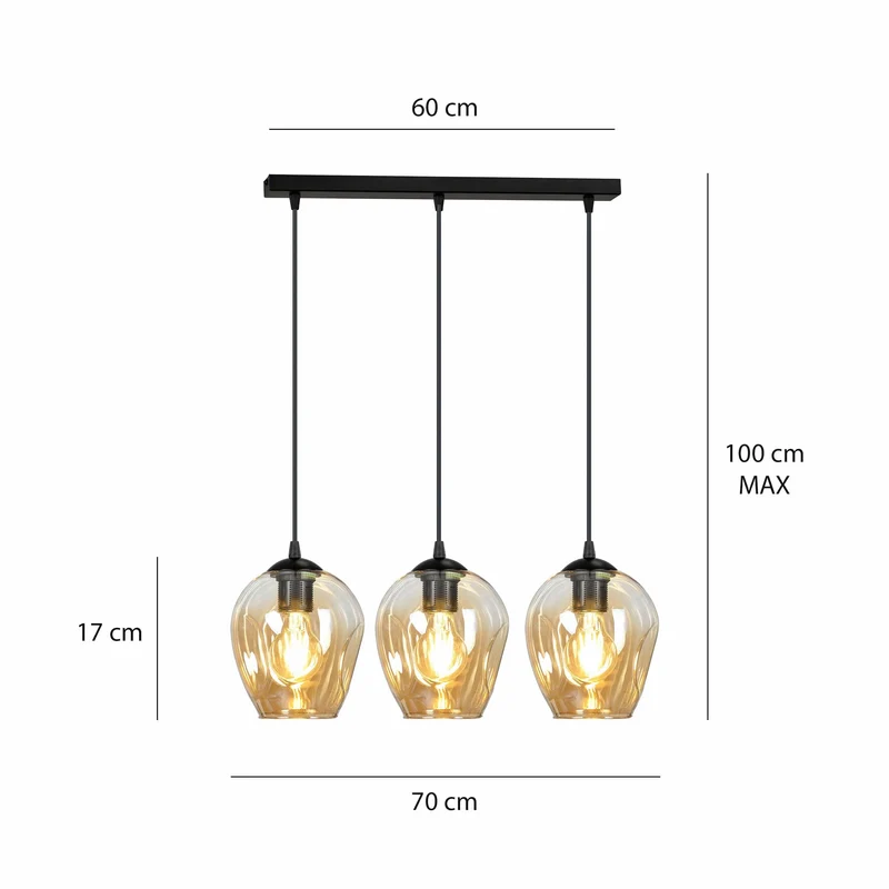 Suspension Luminaire Industrielle Verre