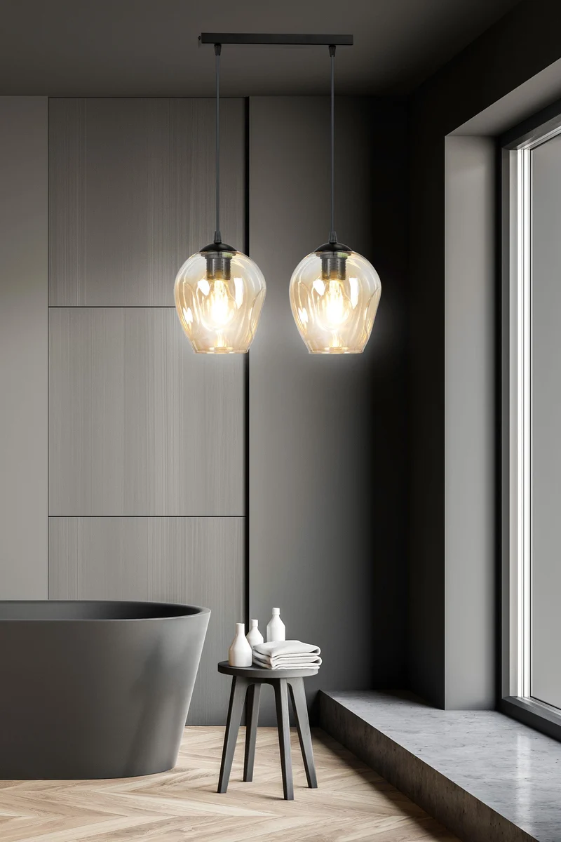 Suspension Industrielle Vintage