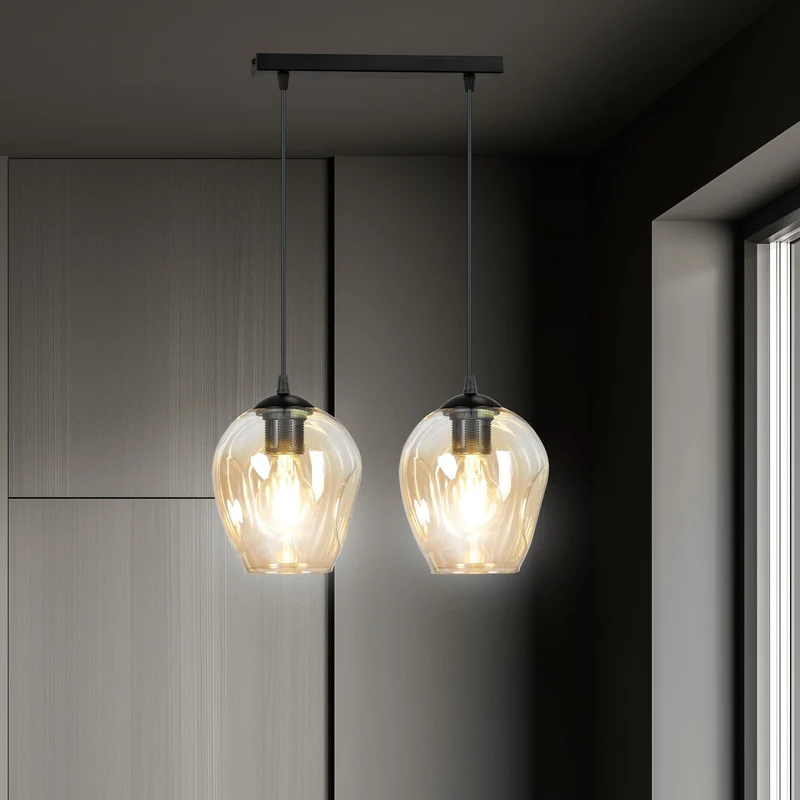 Suspension Industrielle Vintage