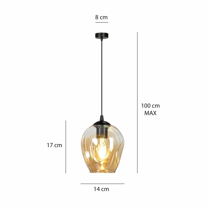 Lampe Verre Suspension