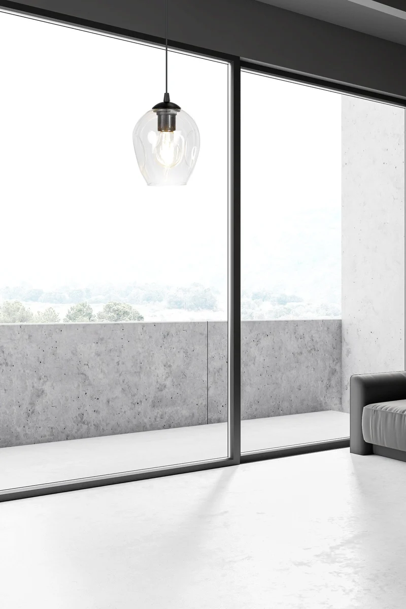 Lampe Suspension Verre Soufflé