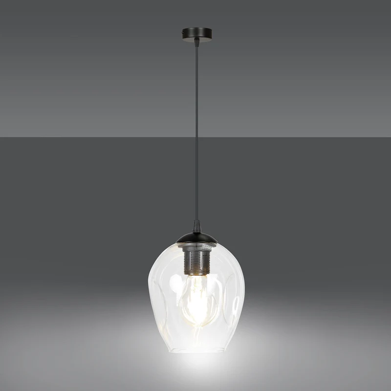 Lampe Suspension Verre Soufflé