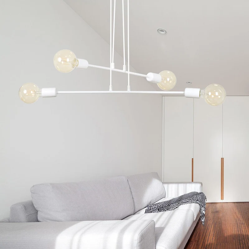 Luminaire Suspension Design Noir