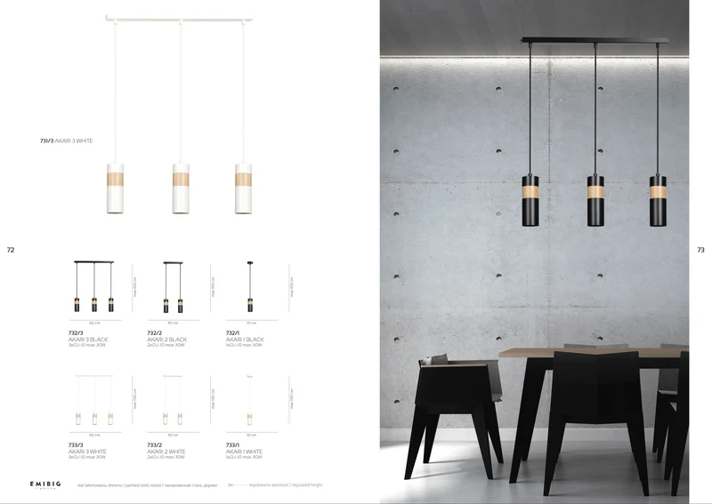 Suspension Luminaire Noir Et Bois