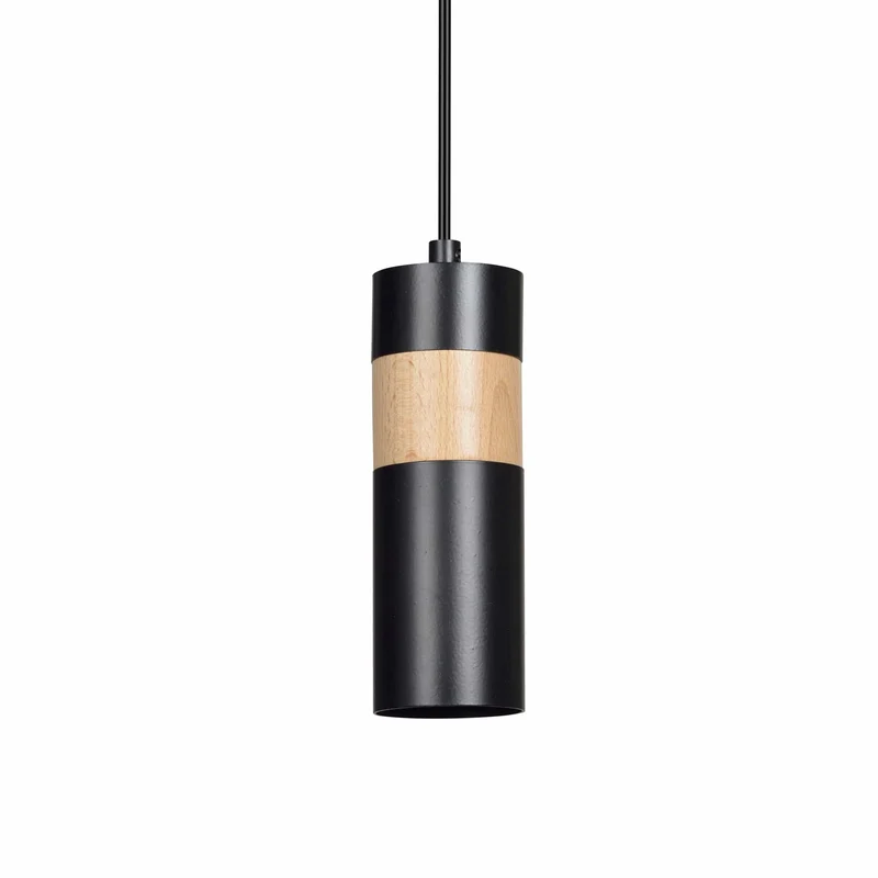 Suspension Noir Bois