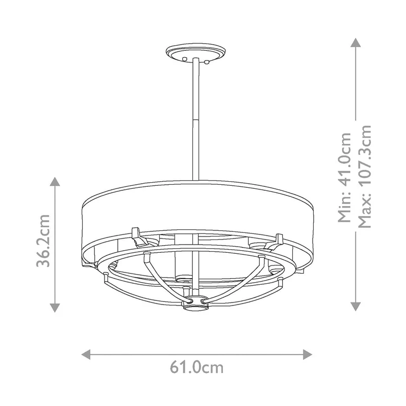 Lustre Alu Cuisine